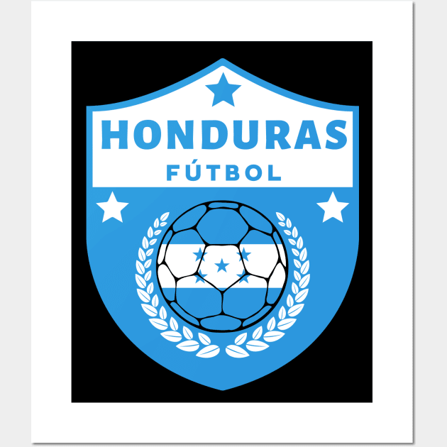 Honduras Football Wall Art by footballomatic